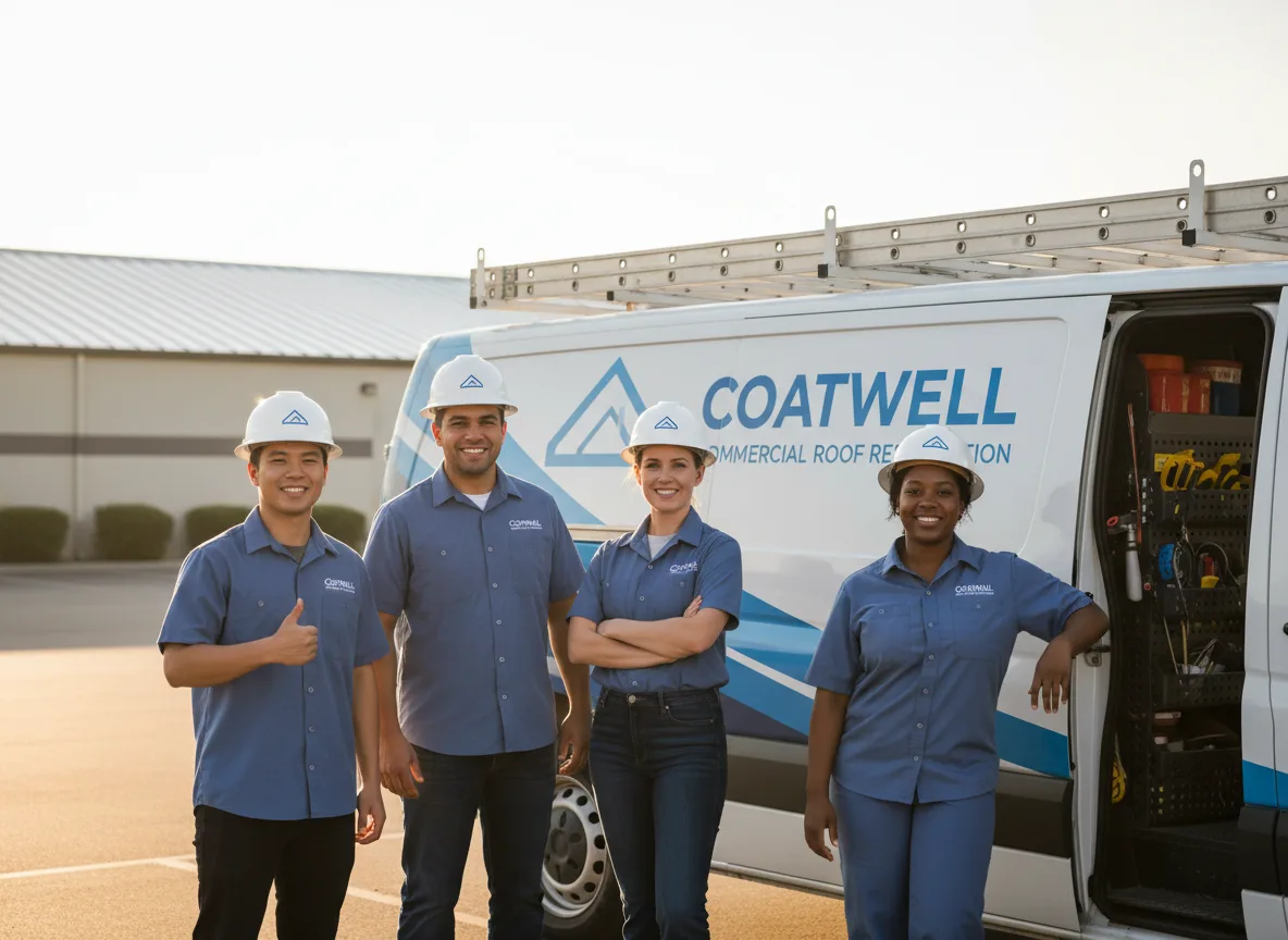 Commercial roof coating company in Redford, MO